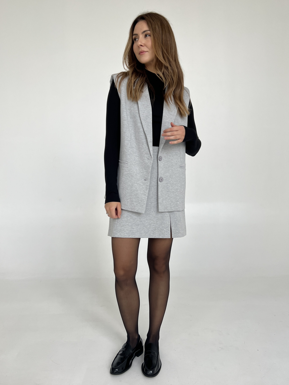 Spódniczka Lori szara