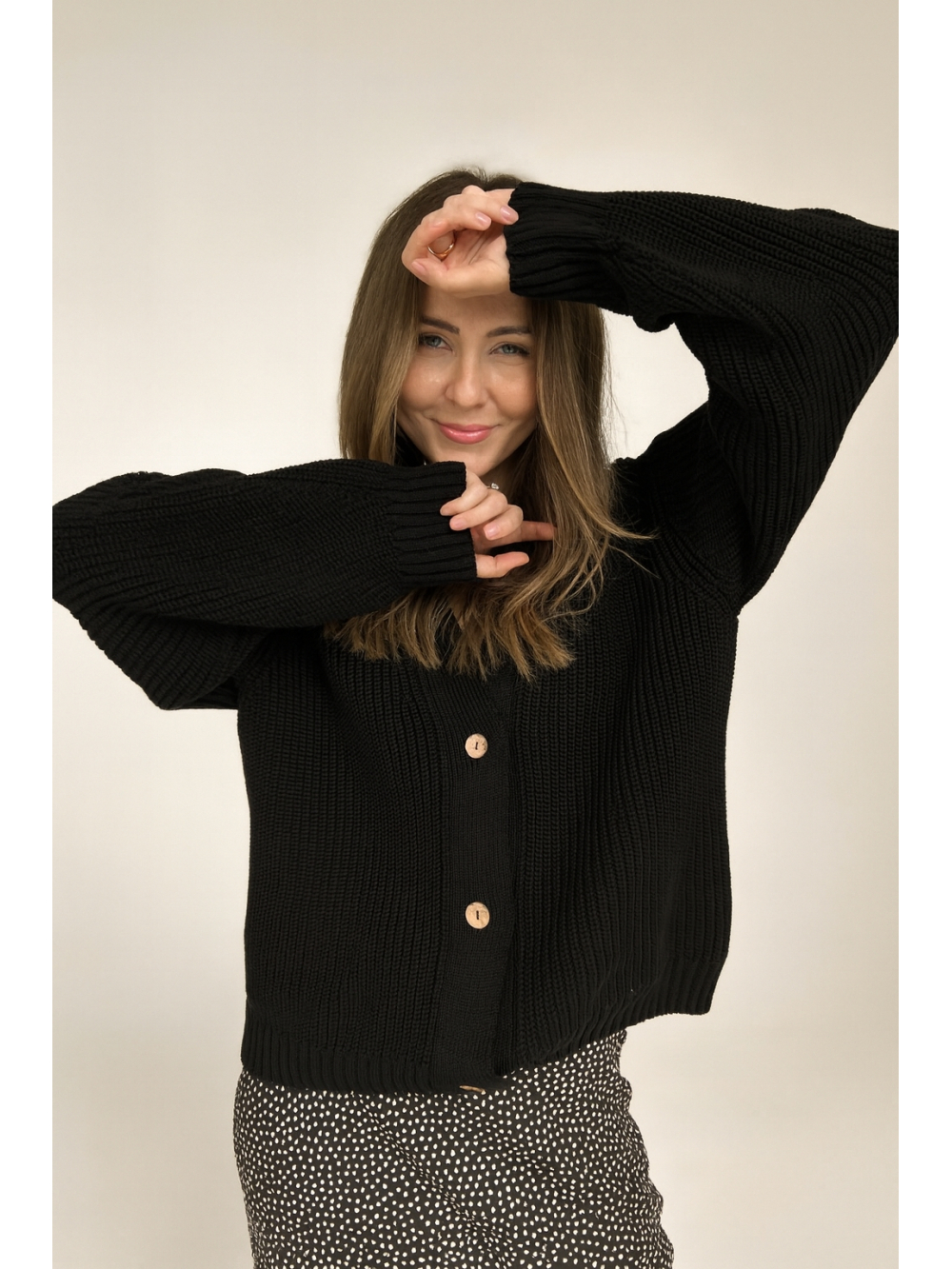 Sweter Eliott czarny