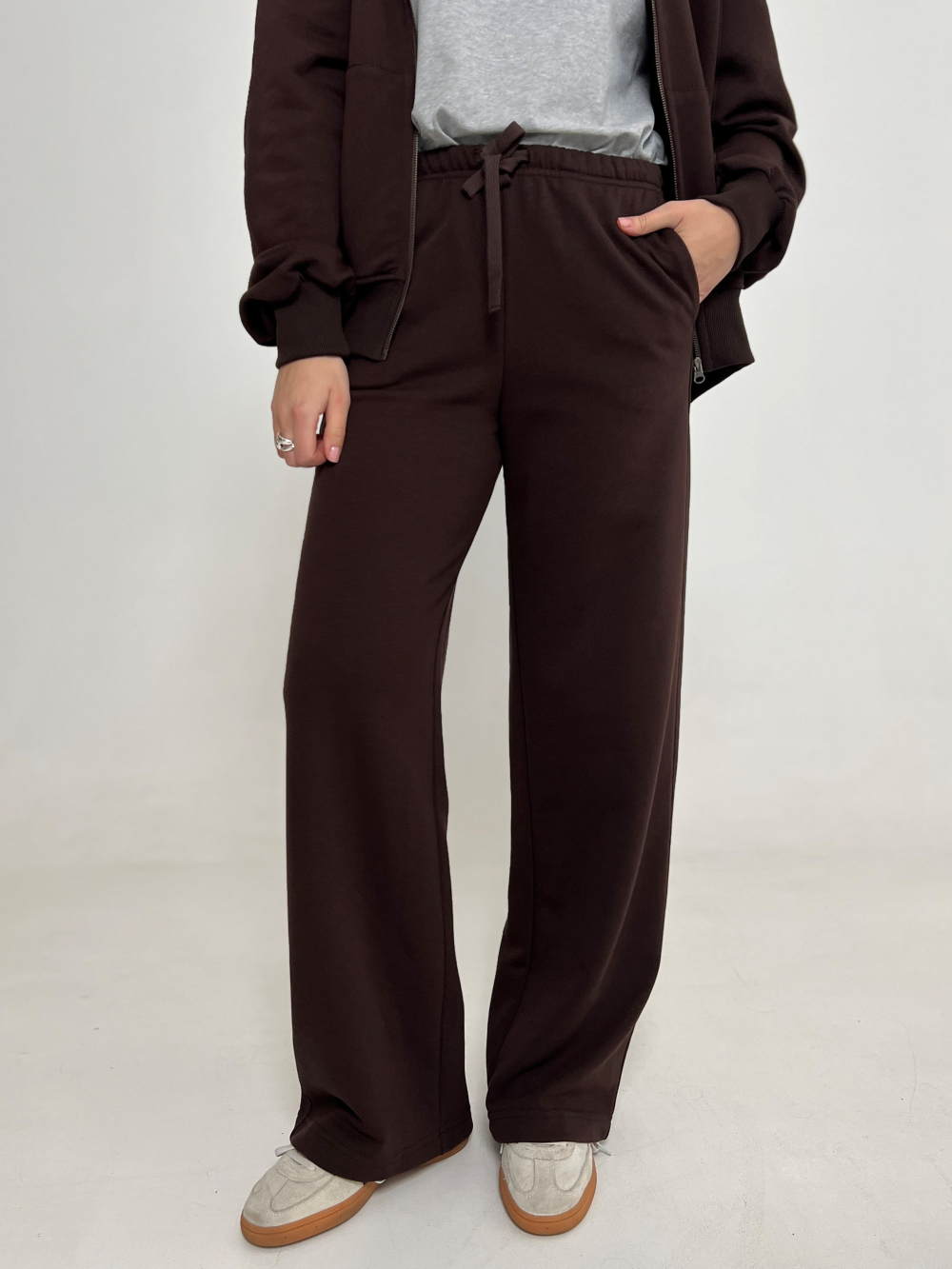 Spodnie Zoe czekolada