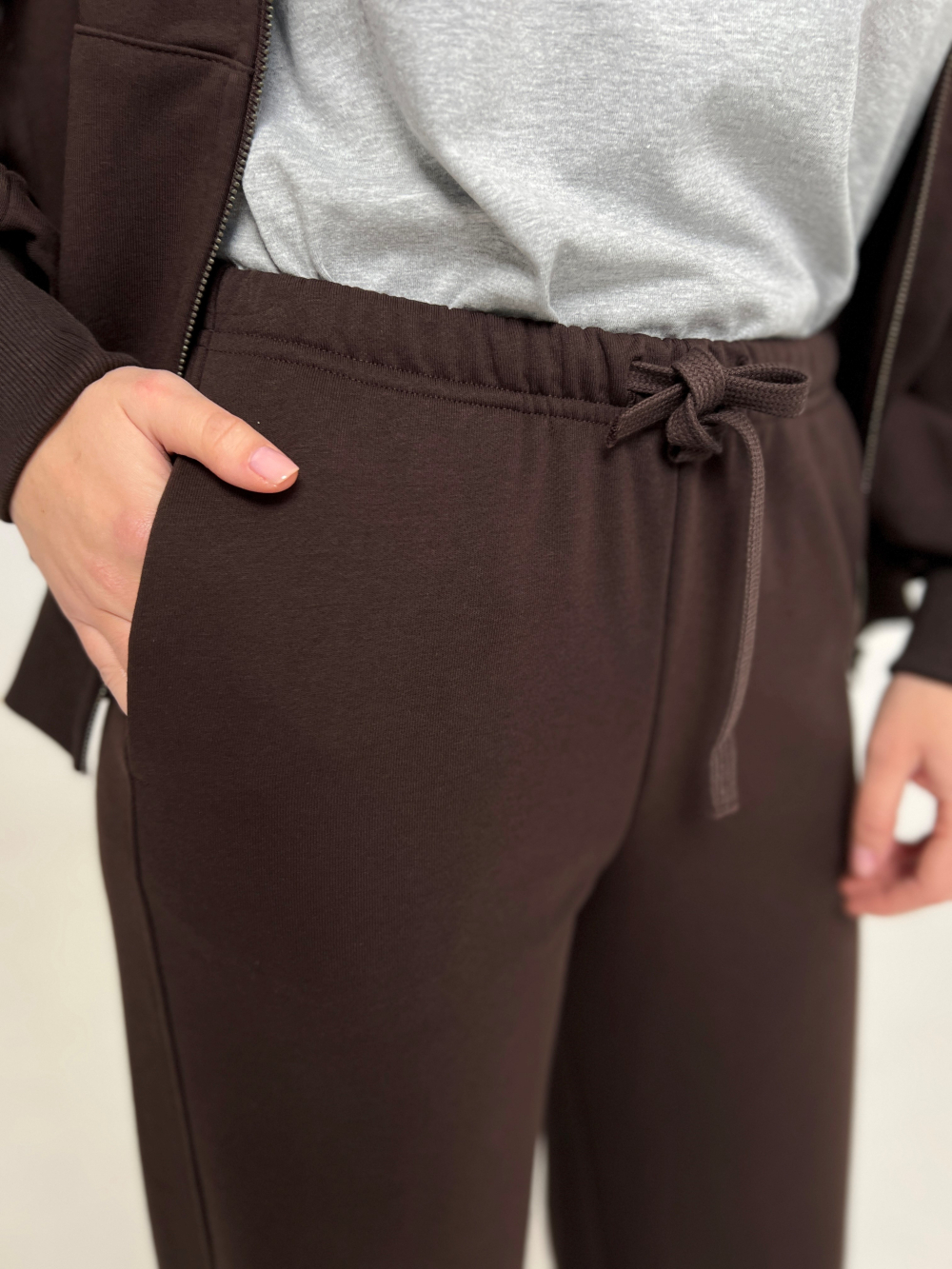 Spodnie Zoe czekolada