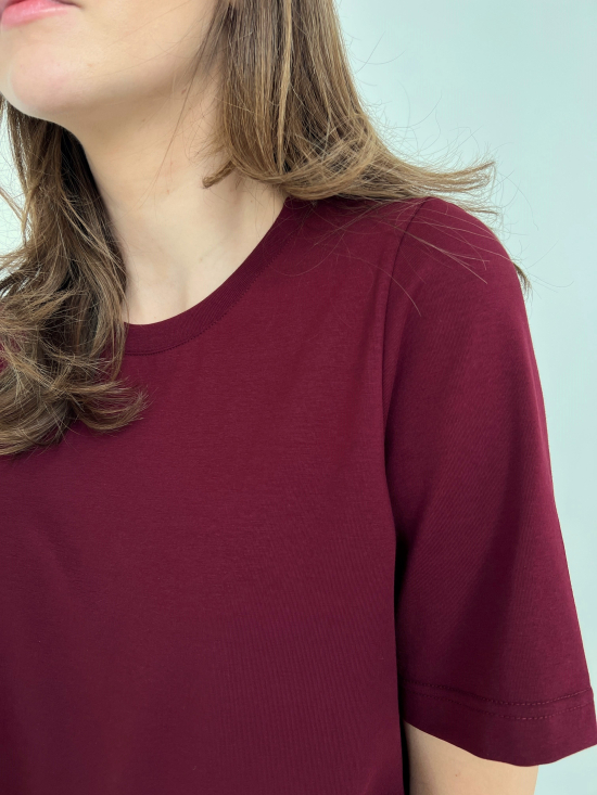 T-shirt Tola burgund