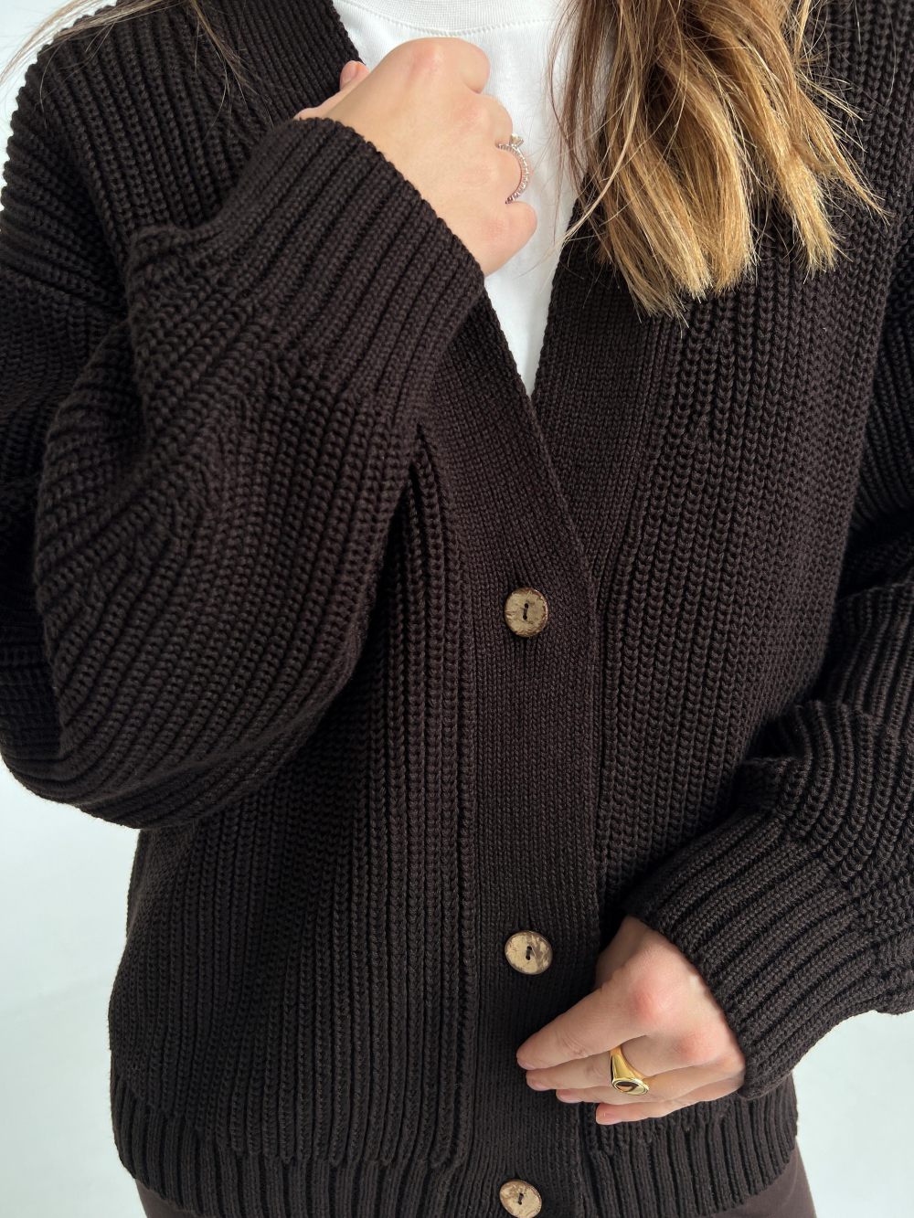 Sweter Eliott czekolada