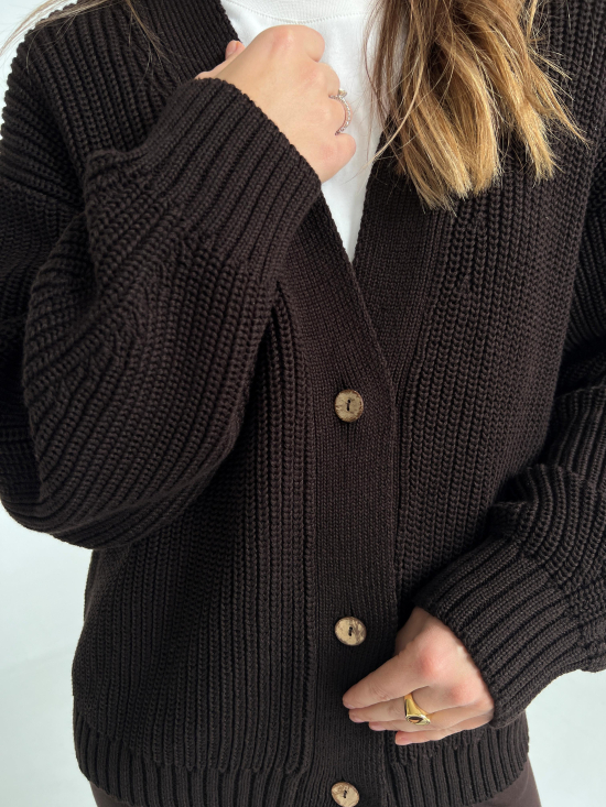 Sweter Eliott czekolada