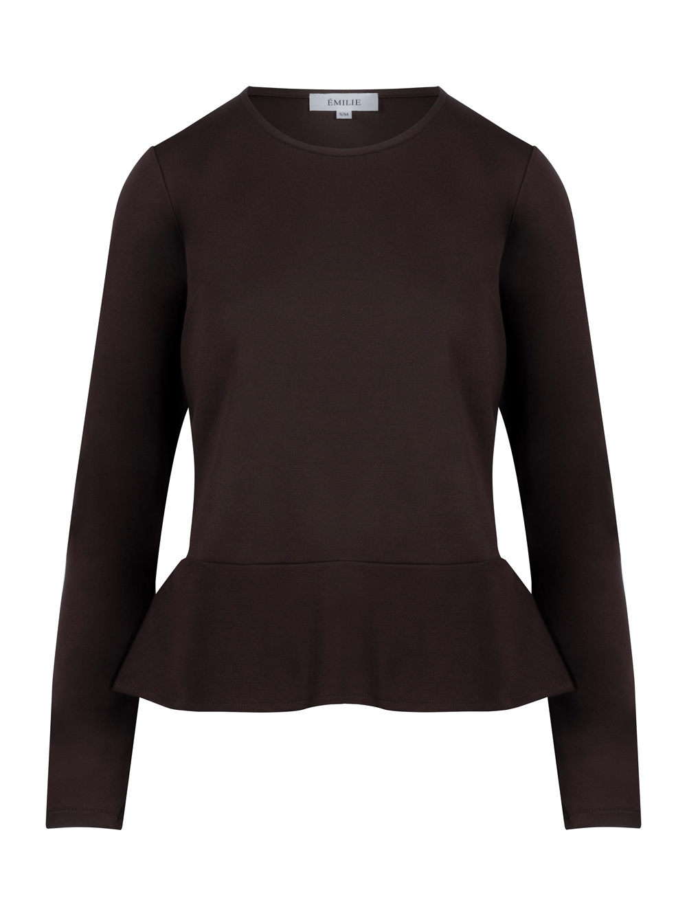 Bluzka Melisa czekolada