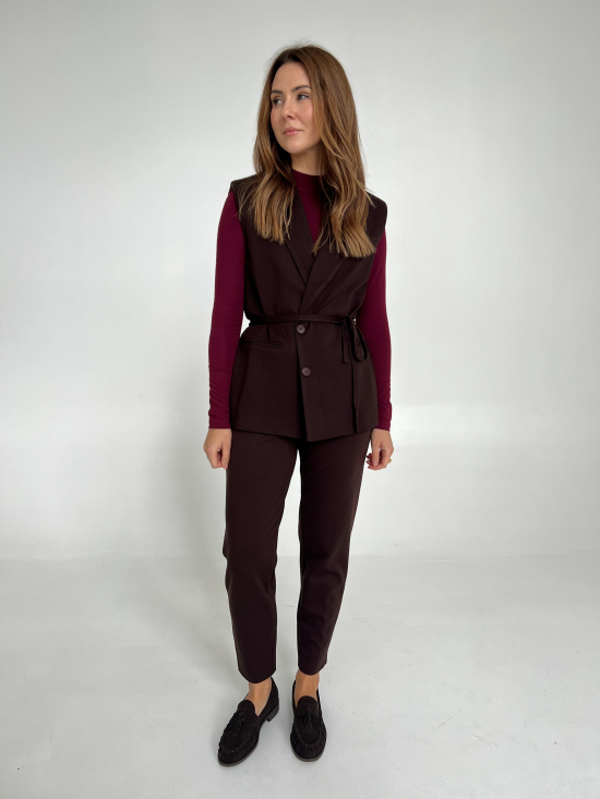 Kamizelka Bella czekolada