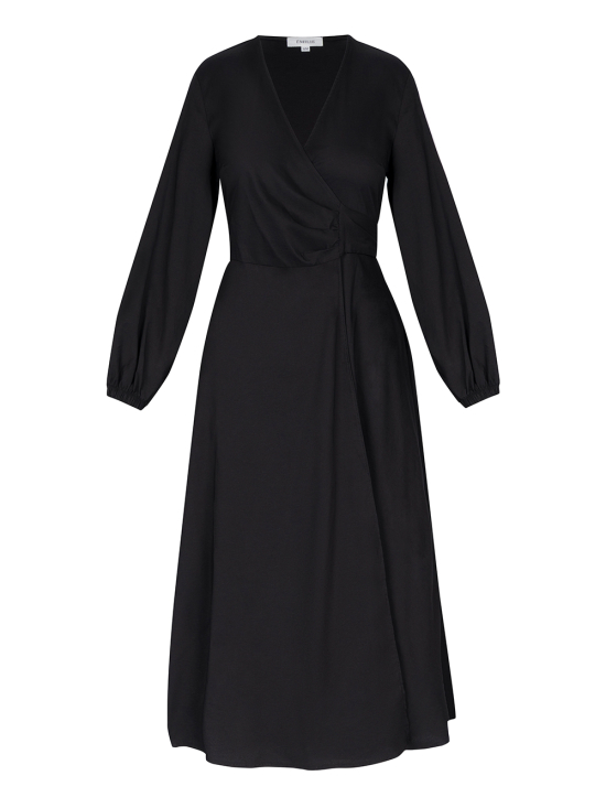 Sukienka Irma czarna midi