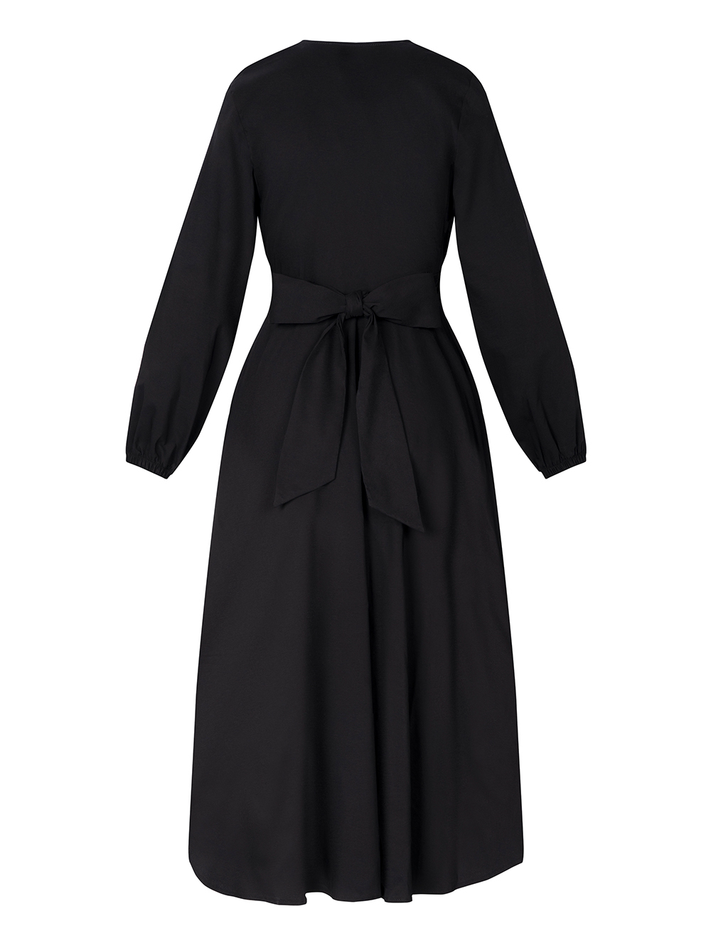 Sukienka Irma czarna midi