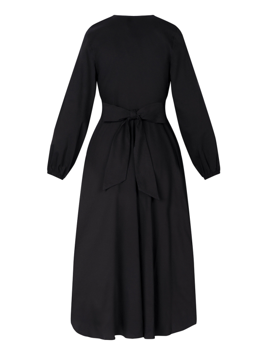 Sukienka Irma czarna midi