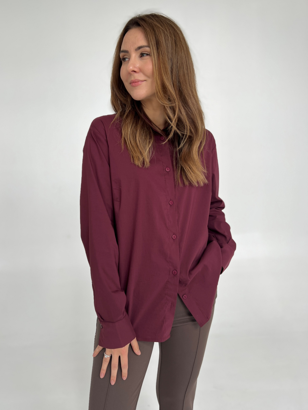 Koszula Blanche burgund