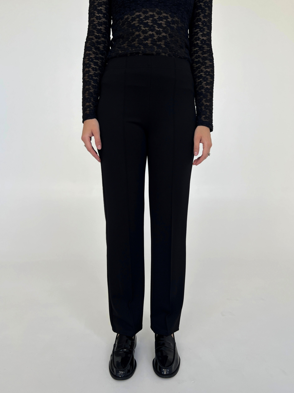 Spodnie Alma czarne