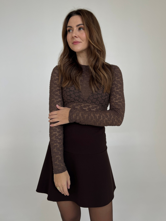 Bluzka Vivi czekolada