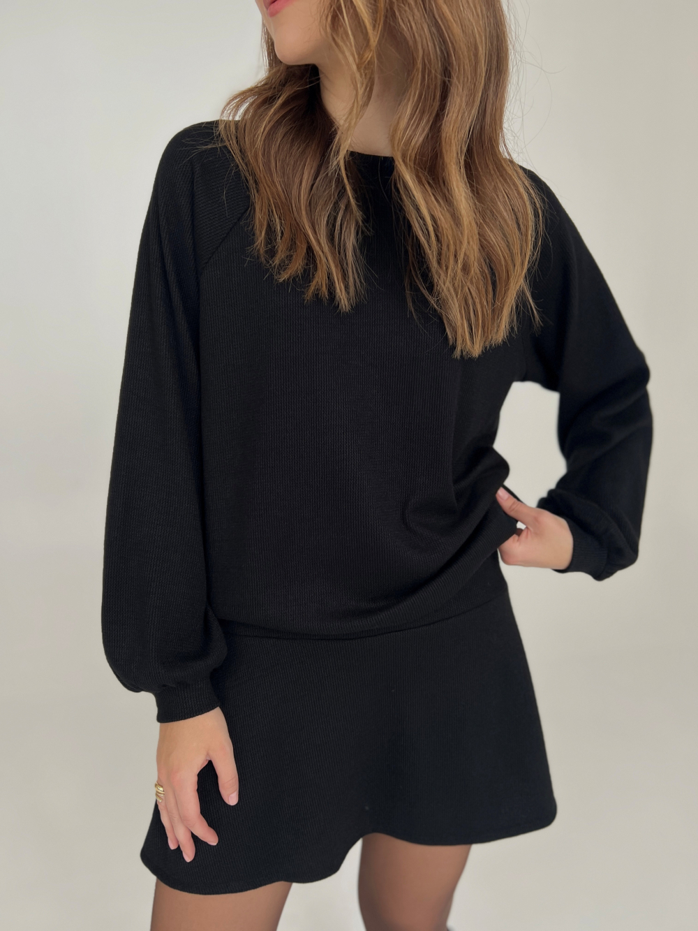 Sweterek Paula czarny