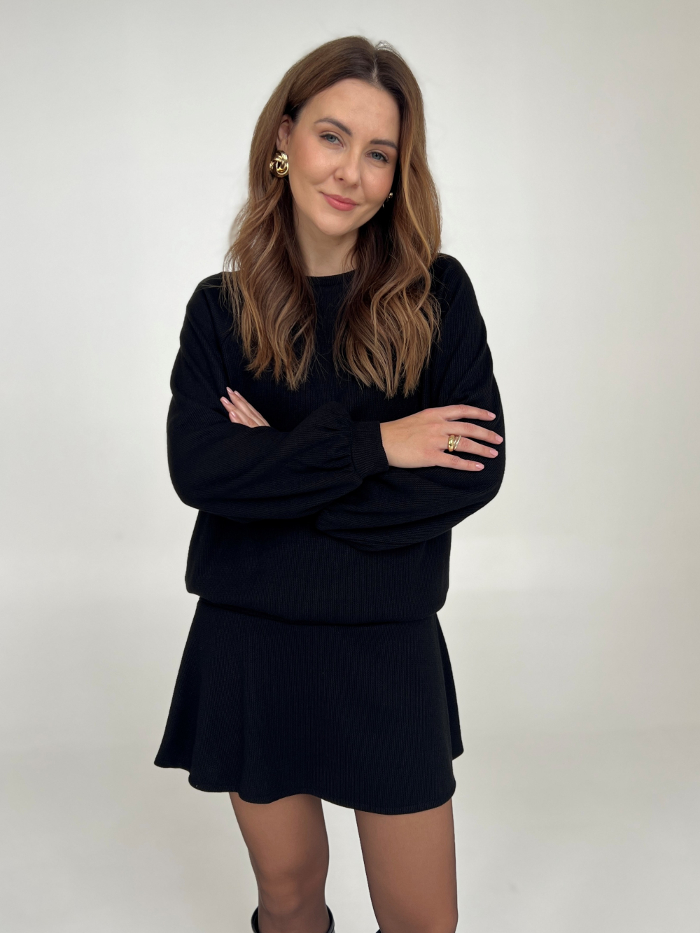 Sweterek Paula czarny