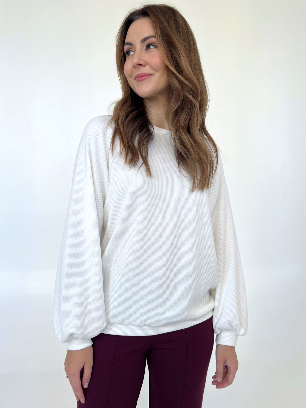 Sweterek Paula śmietanka