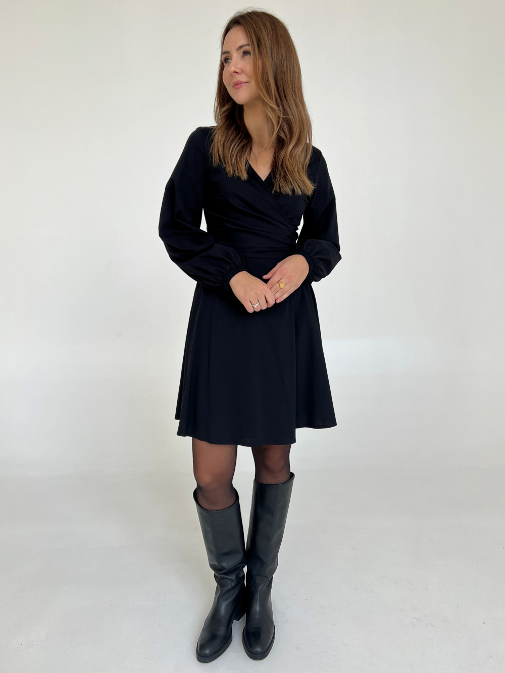 Sukienka Irma czarna mini