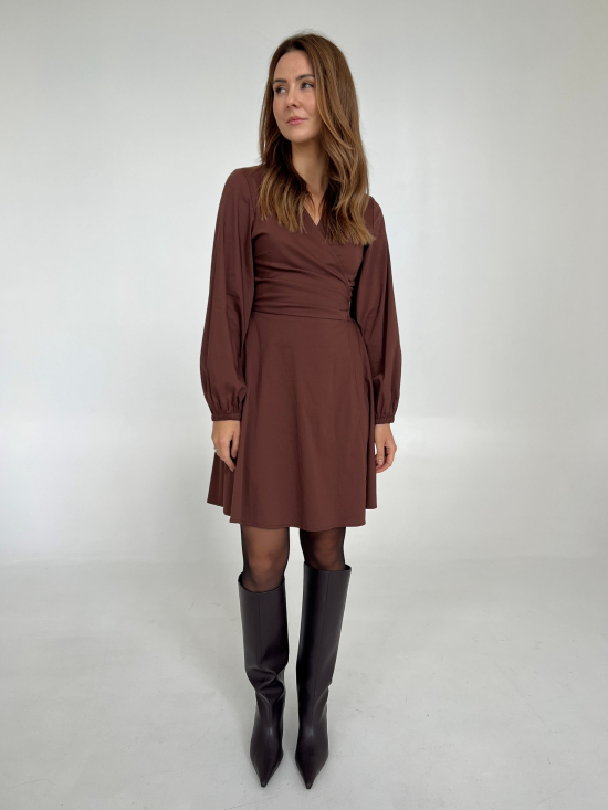 Sukienka Irma czekolada mini