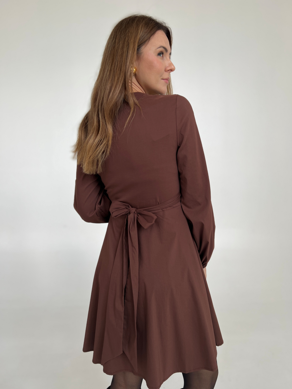 Sukienka Irma czekolada mini