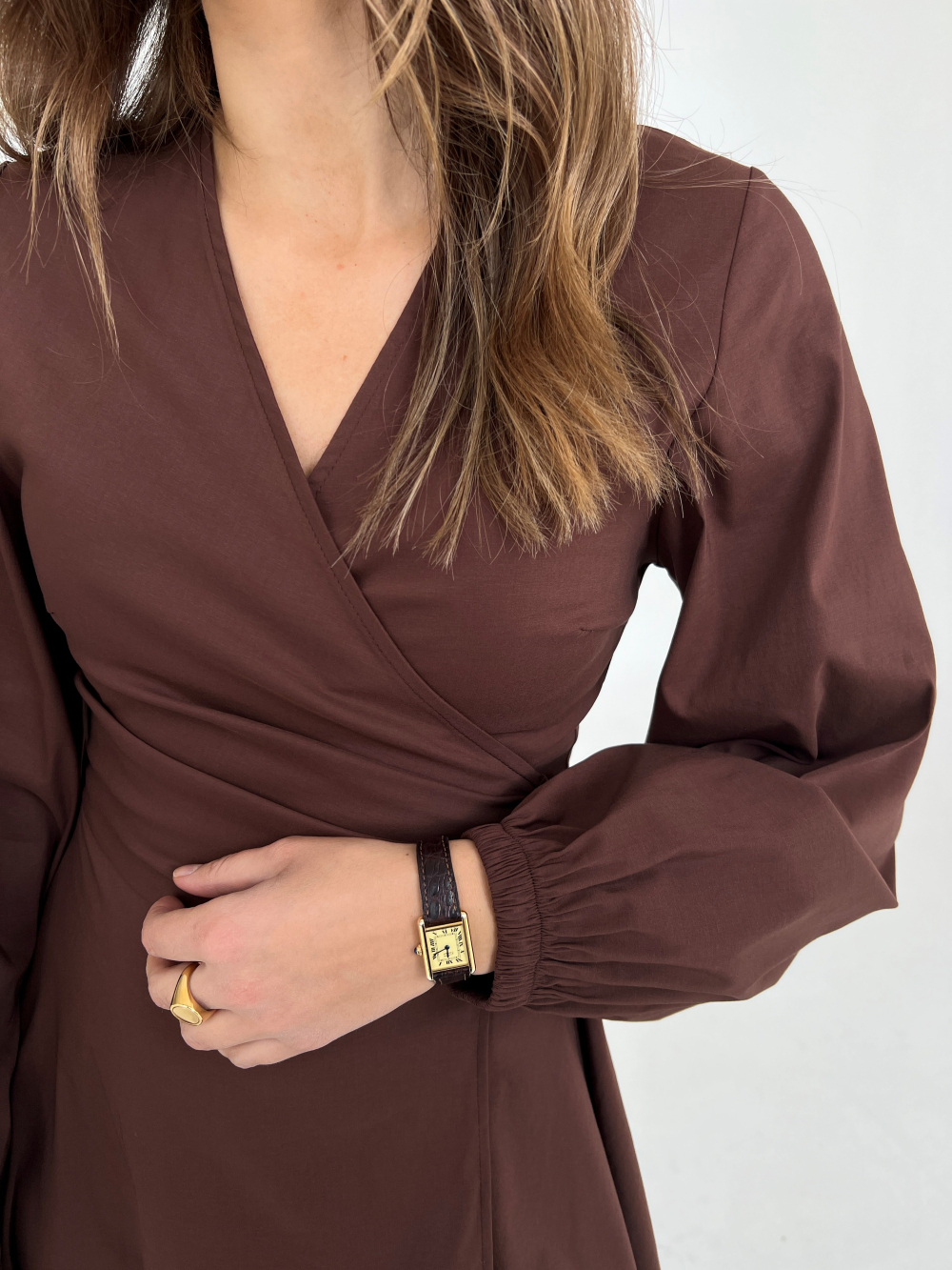 Sukienka Irma czekolada mini