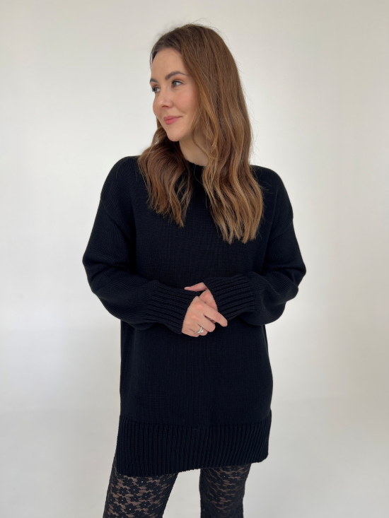 Sweter Nastia czarny