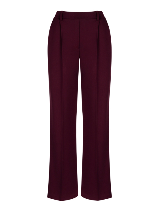 Spodnie Helen burgund