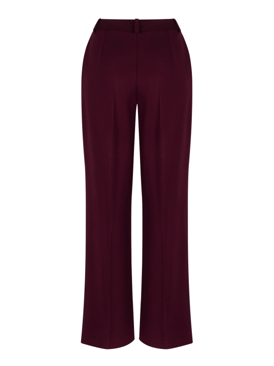 Spodnie Helen burgund