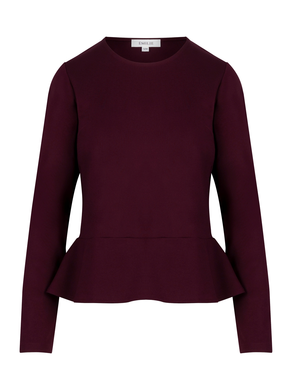 Bluzka Melisa burgund