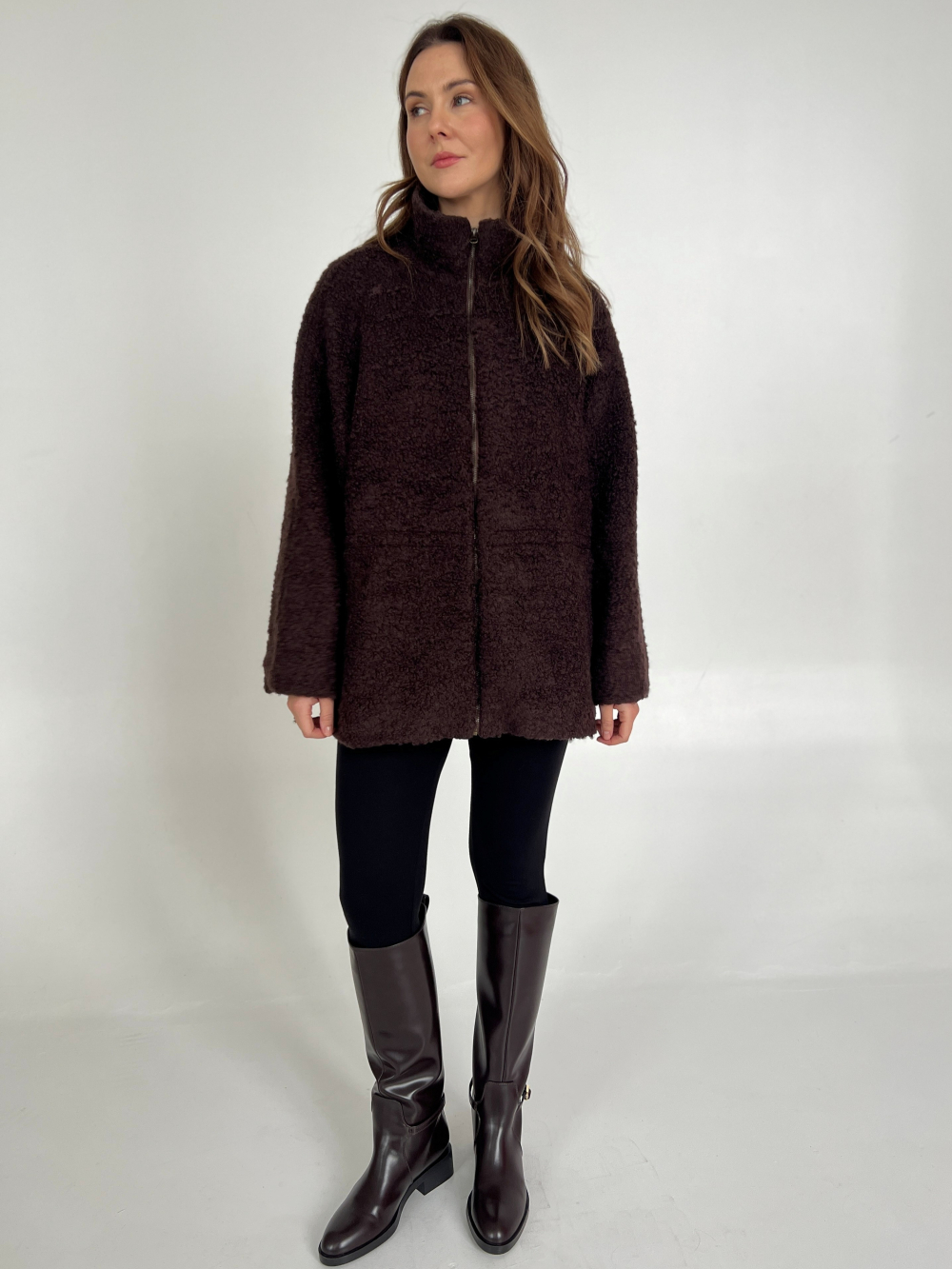 Kurtka Karen czekolada