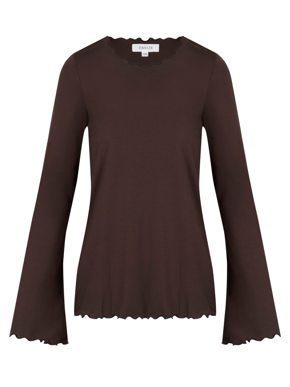 Bluzka Dalia czekolada