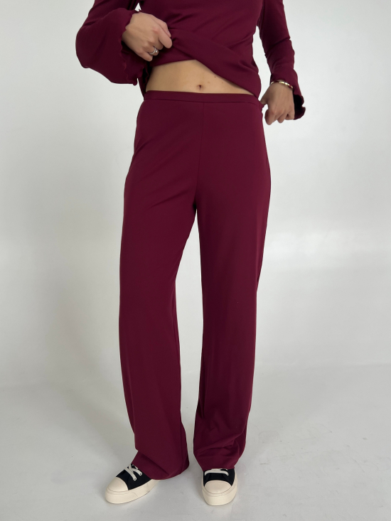 Spodnie Kelly burgund