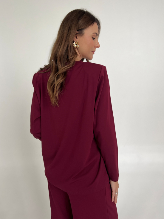 Bluzka Petra burgund