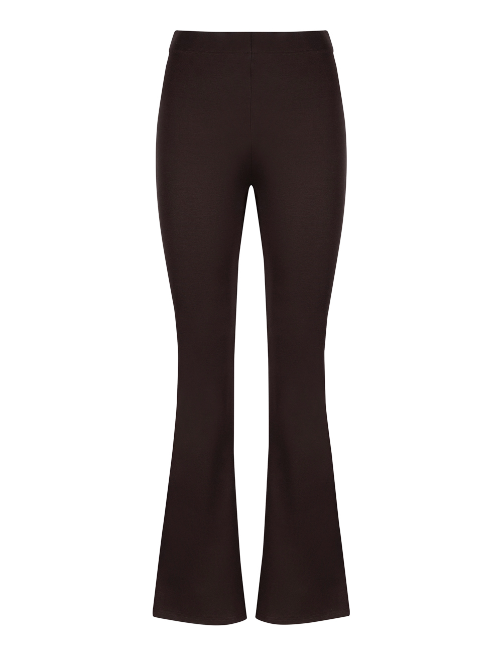 Spodnie Flare long czekolada