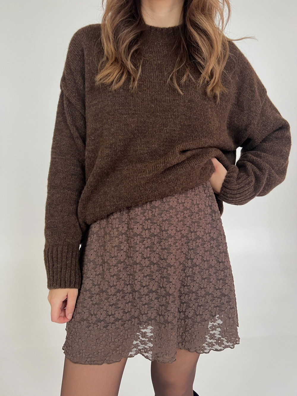 Spódniczka Ruby czekolada