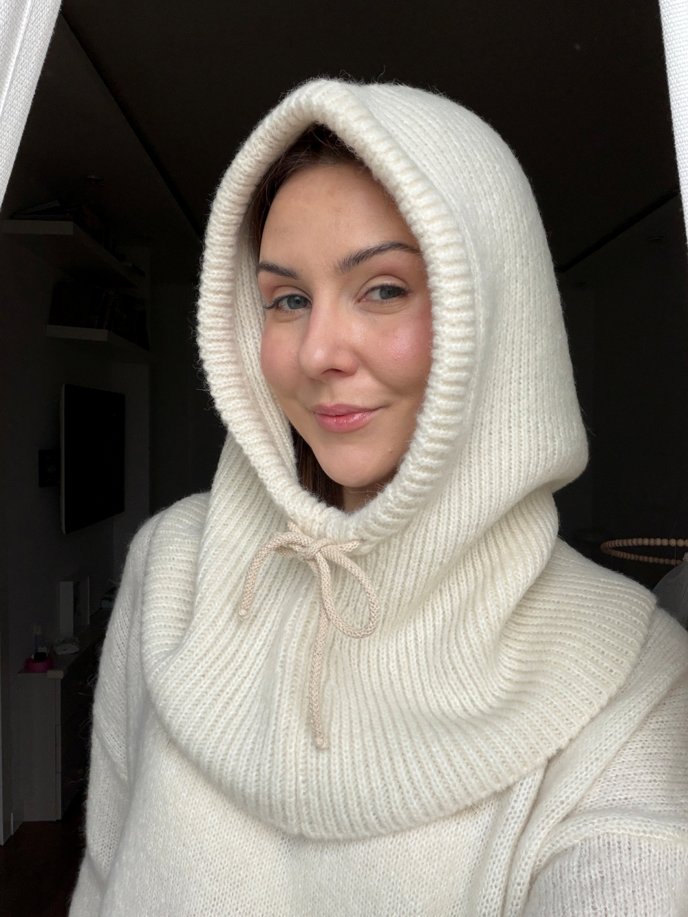 Balaclava śmietanka