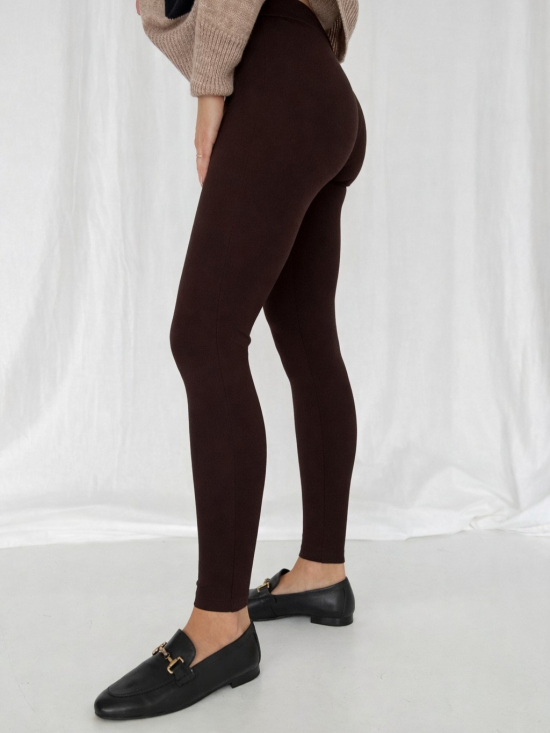 Legginsy czekolada