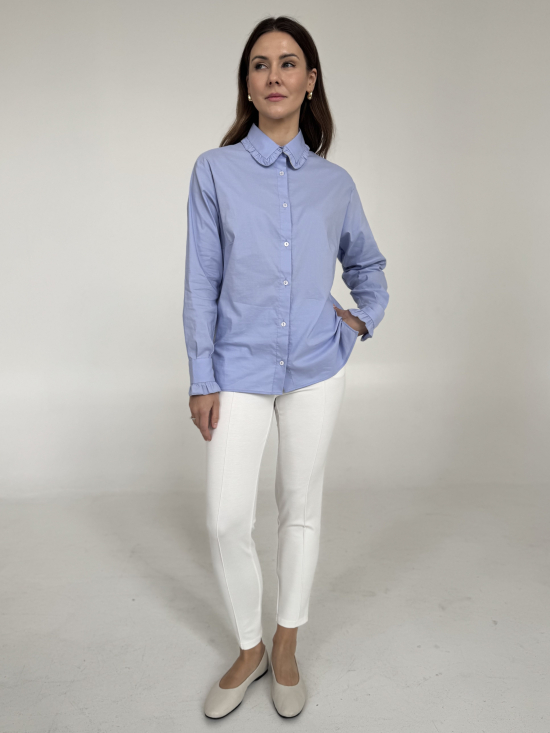 Spodnie Emma long śmietanka