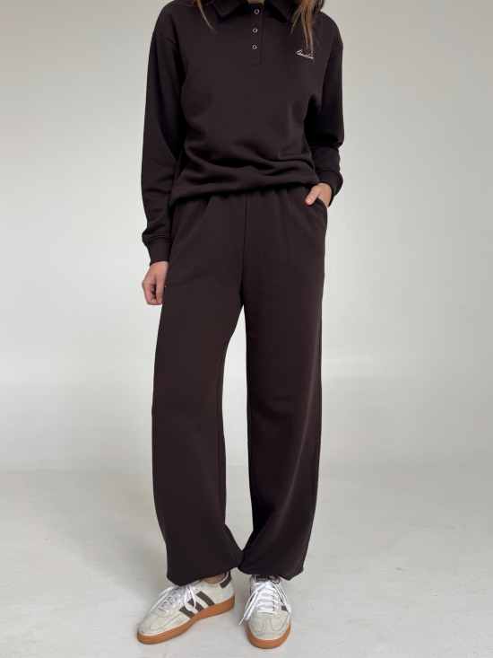 Spodnie Soft czekolada