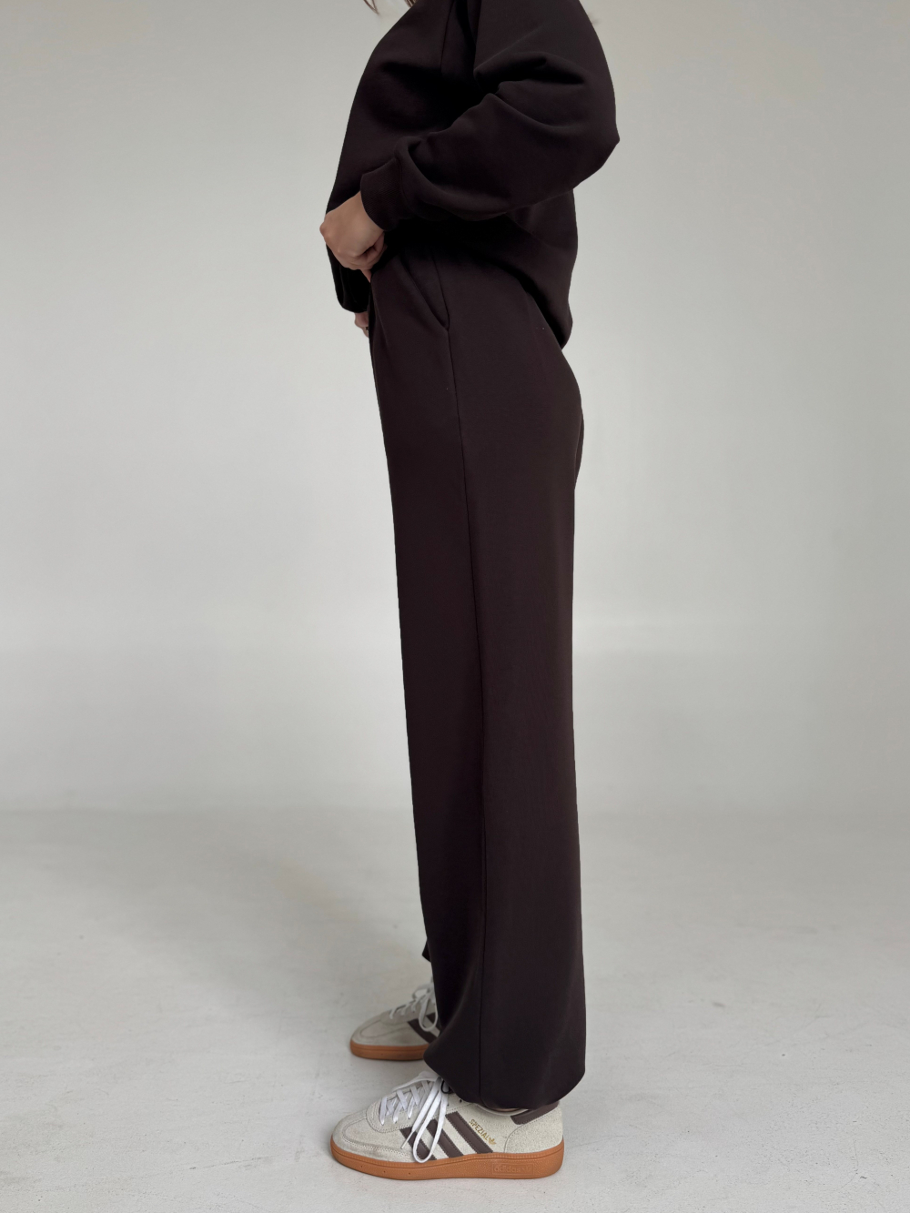 Spodnie Soft czekolada