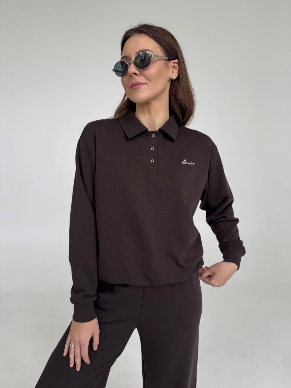 Bluza Soft czekolada