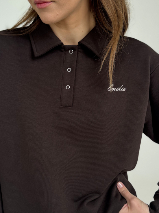 Bluza Soft czekolada