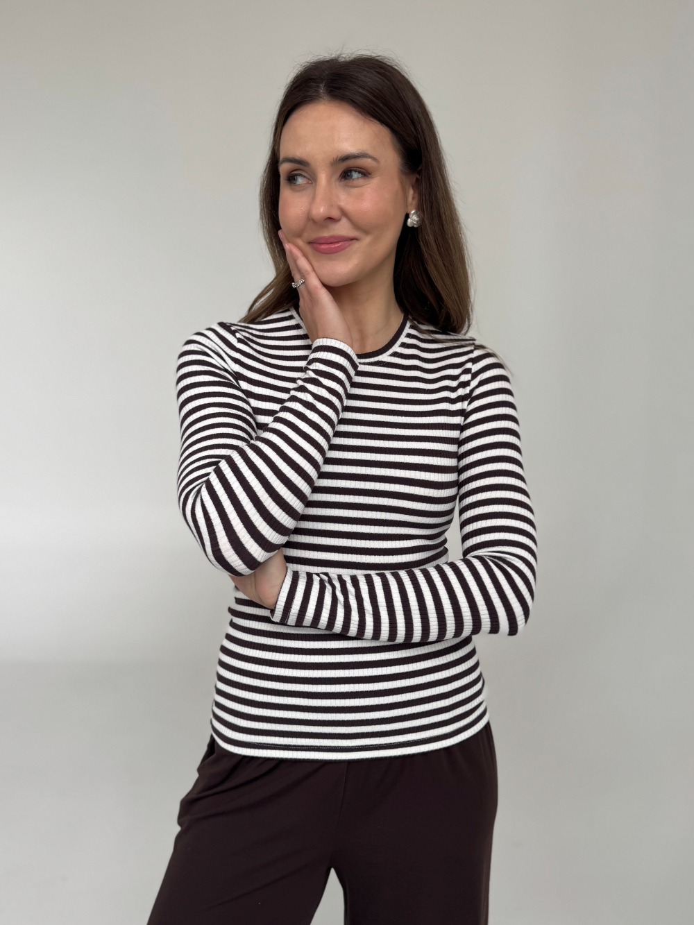 Longsleeve czekolada