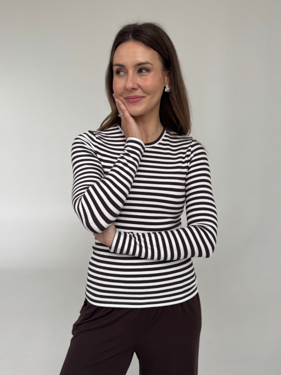 Longsleeve czekolada