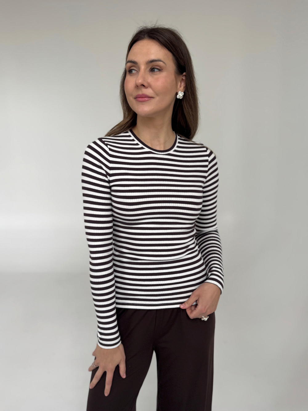 Longsleeve czekolada