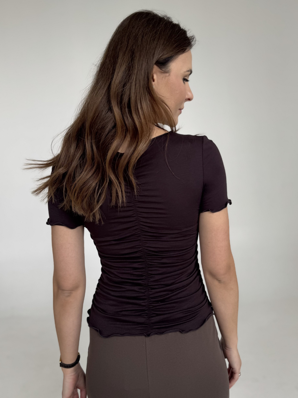 Bluzka Bona czekolada