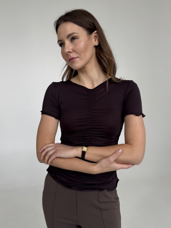 Bluzka Bona czekolada