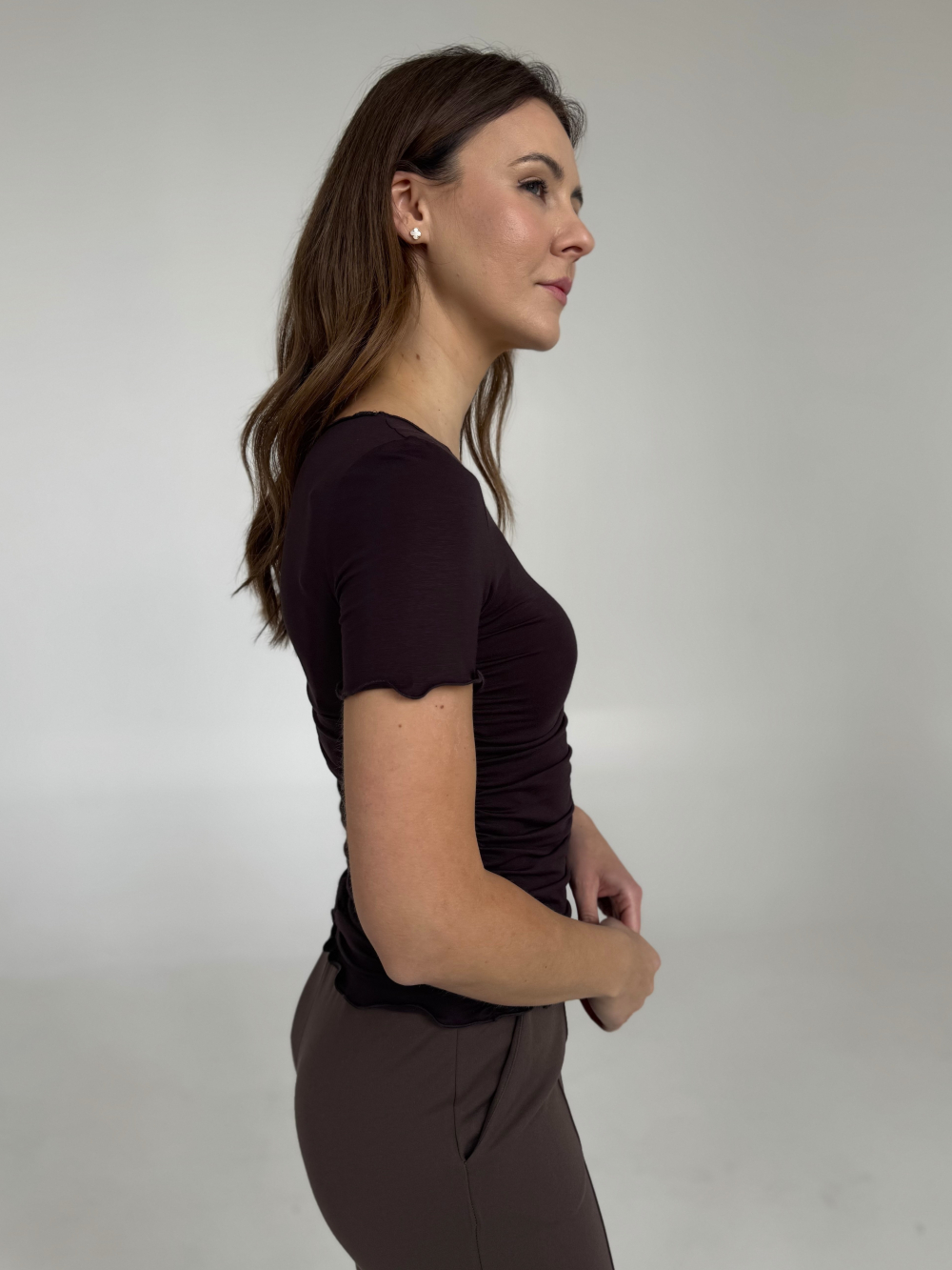 Bluzka Bona czekolada