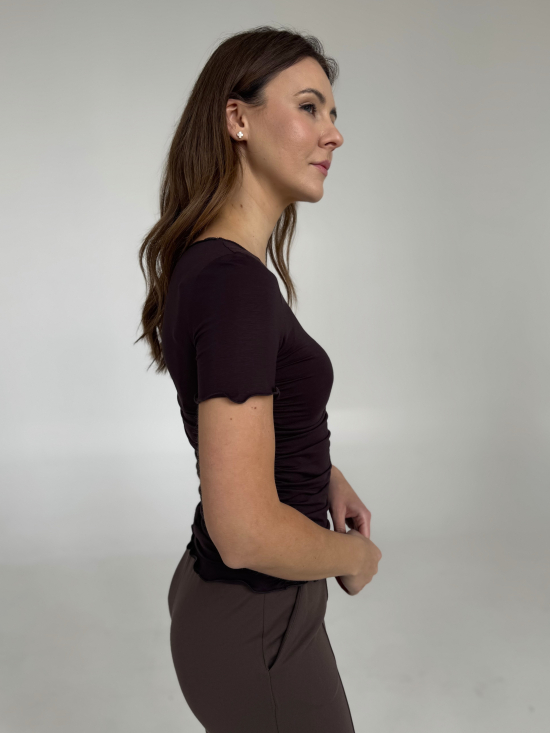 Bluzka Bona czekolada