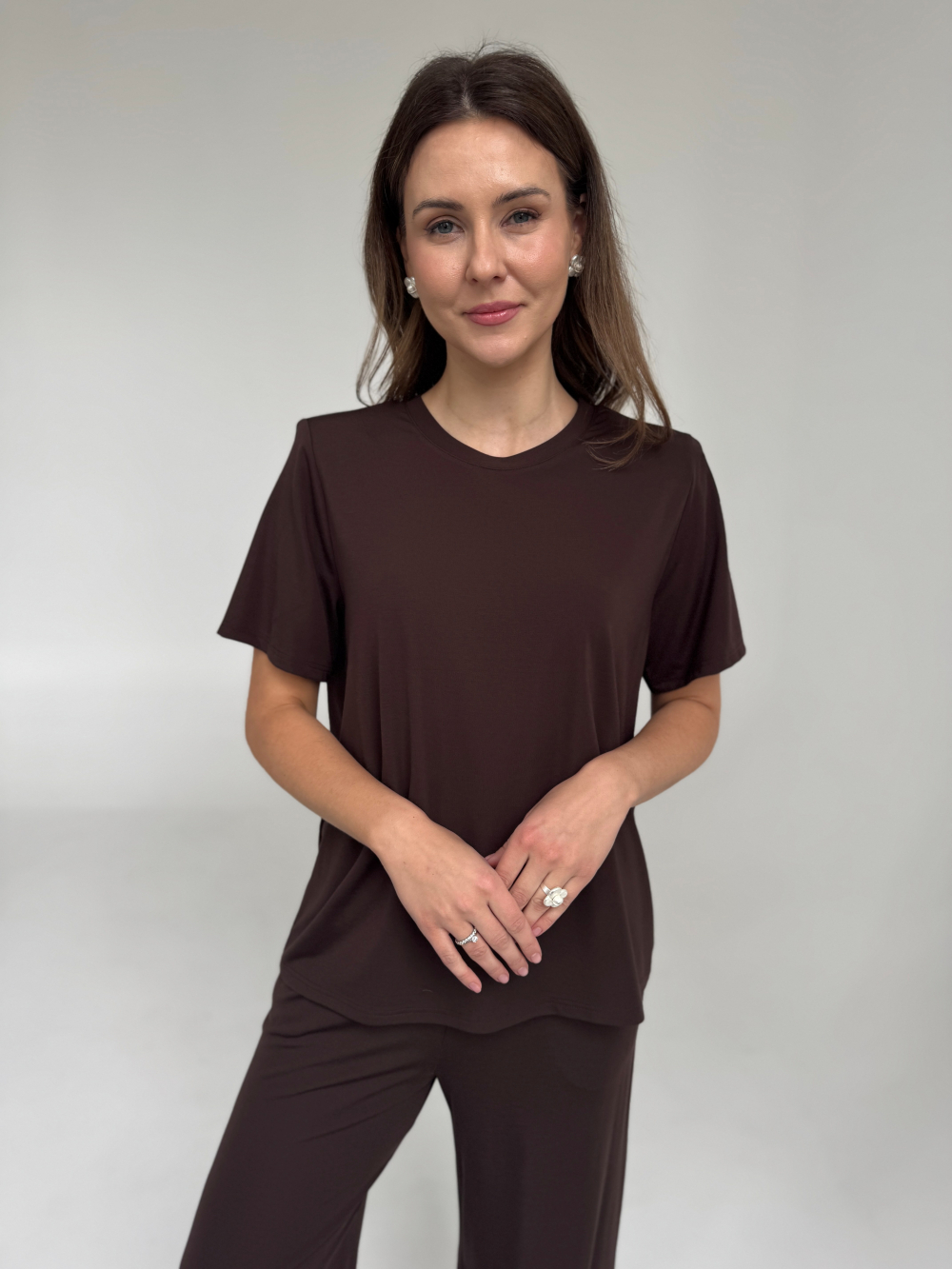 Bluzka Nela czekolada