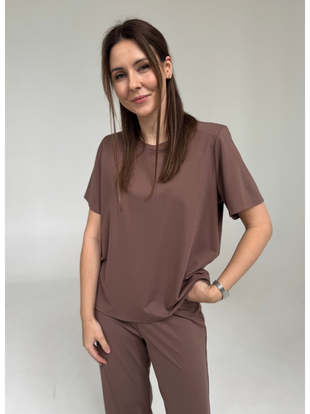 Bluzka Nela mocha