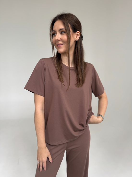 Bluzka Nela mocha