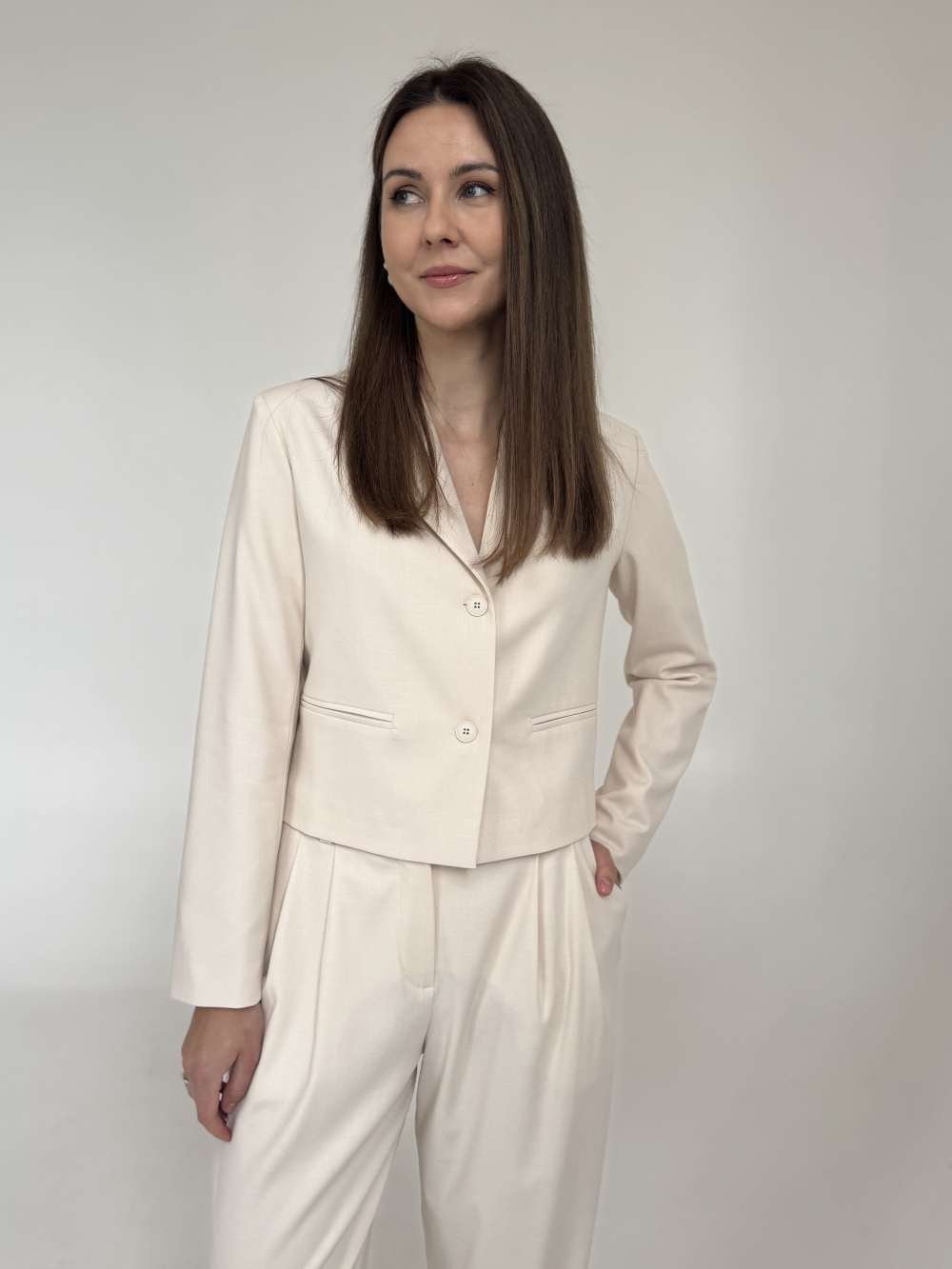 Marynarka Stella soft beige
